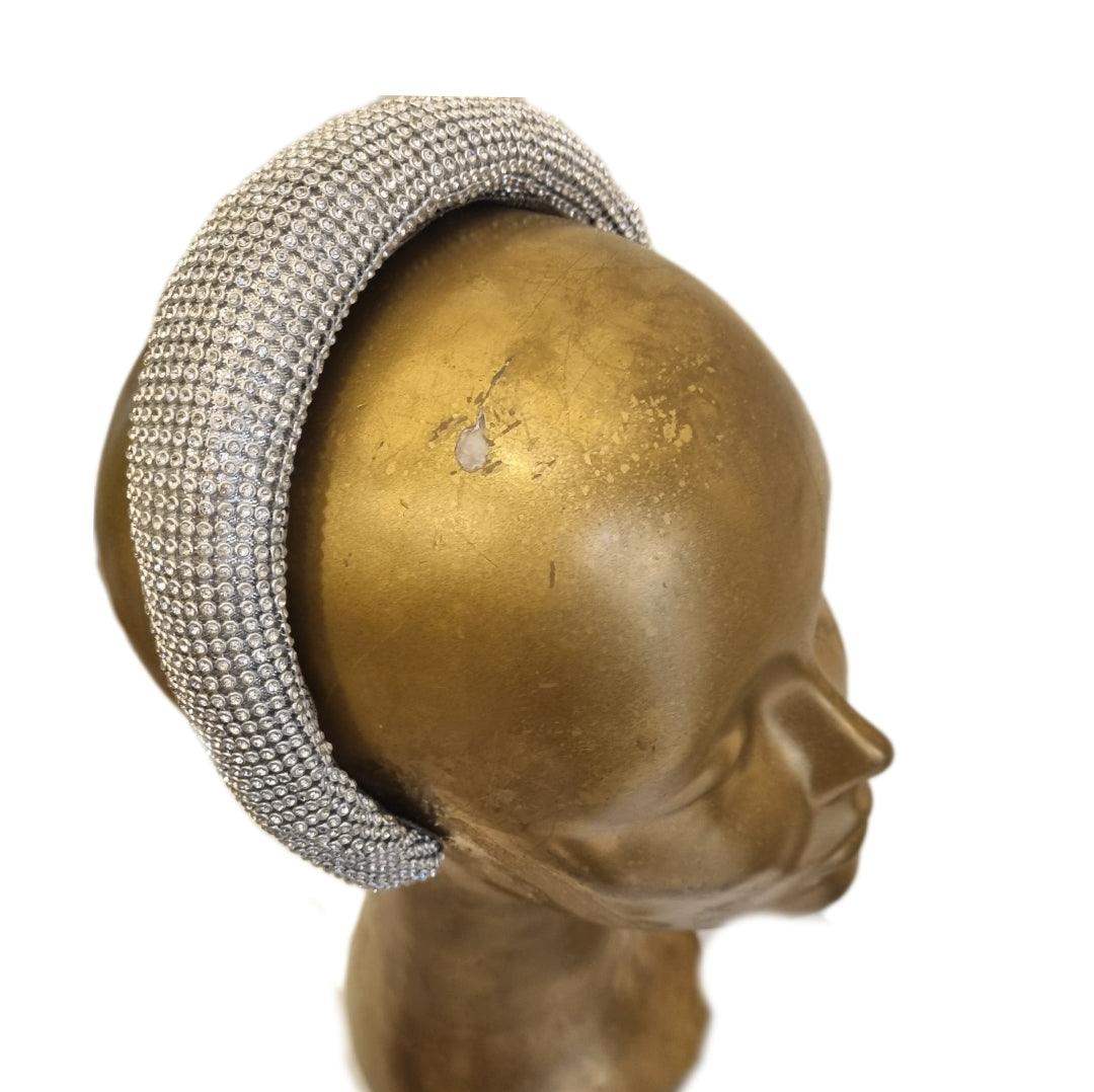 House of Charles: Silver Swarovski Headband - seven.streets - Liverpool