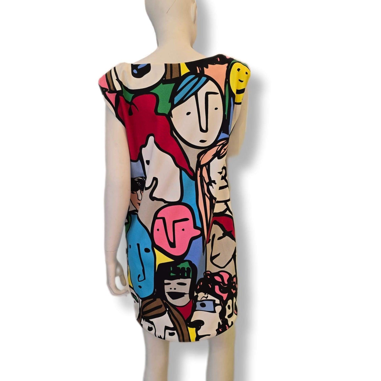 A limited edition faces a-line dress – UK size 10-12, Medium)