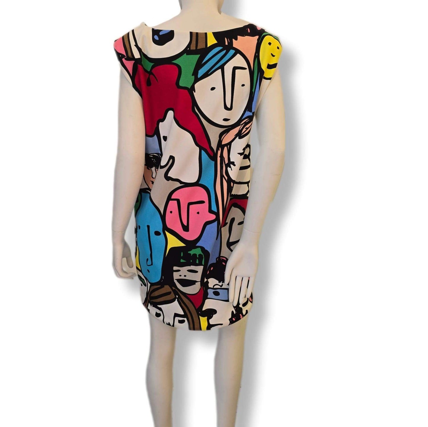A limited edition faces a-line dress – UK size 10-12, Medium)