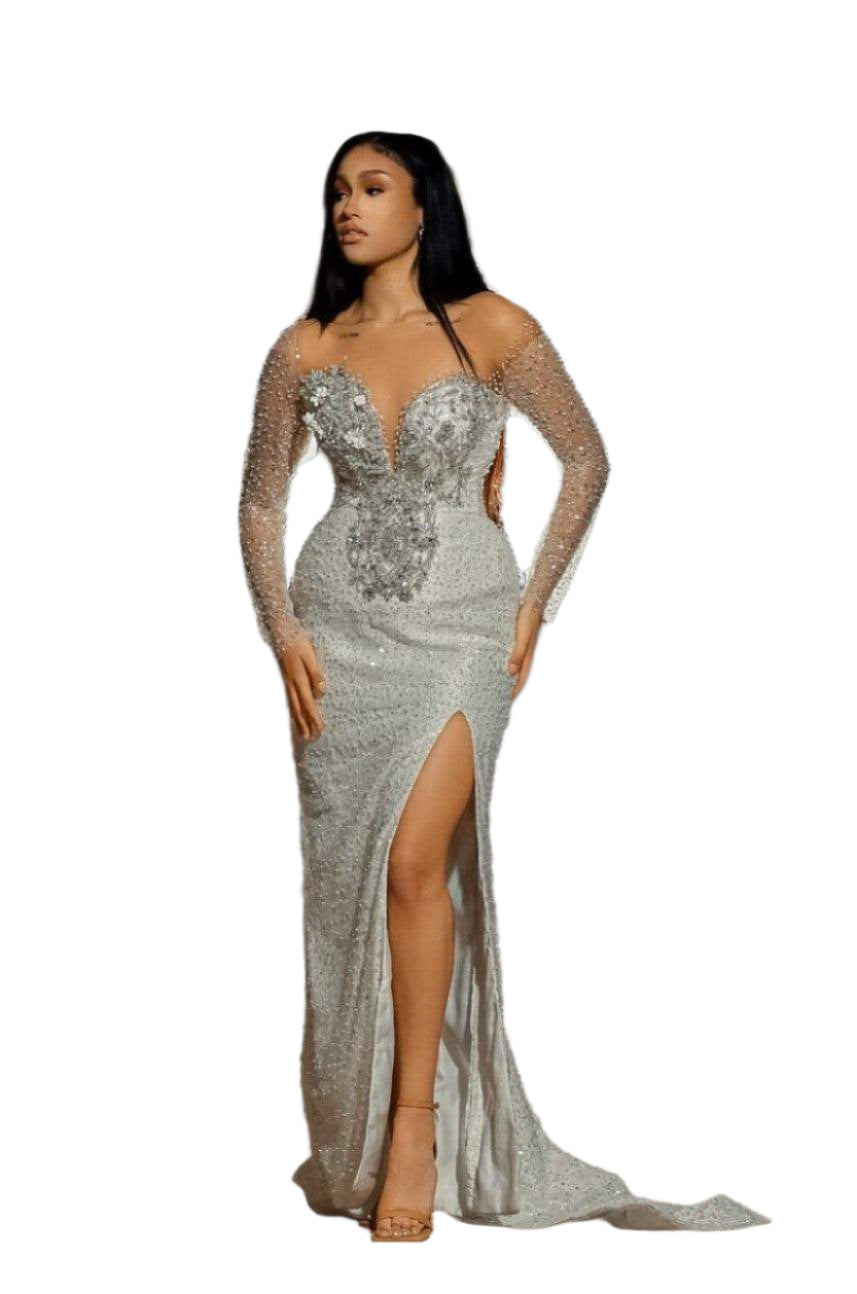 Couture Beaded Dress - seven.streets - Liverpool