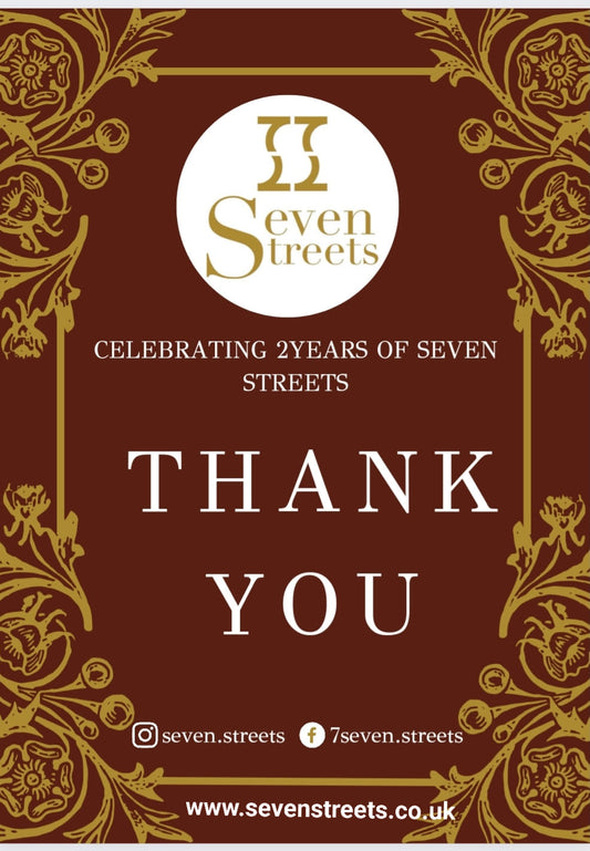 Seven Streets 2 Year Anniversary!