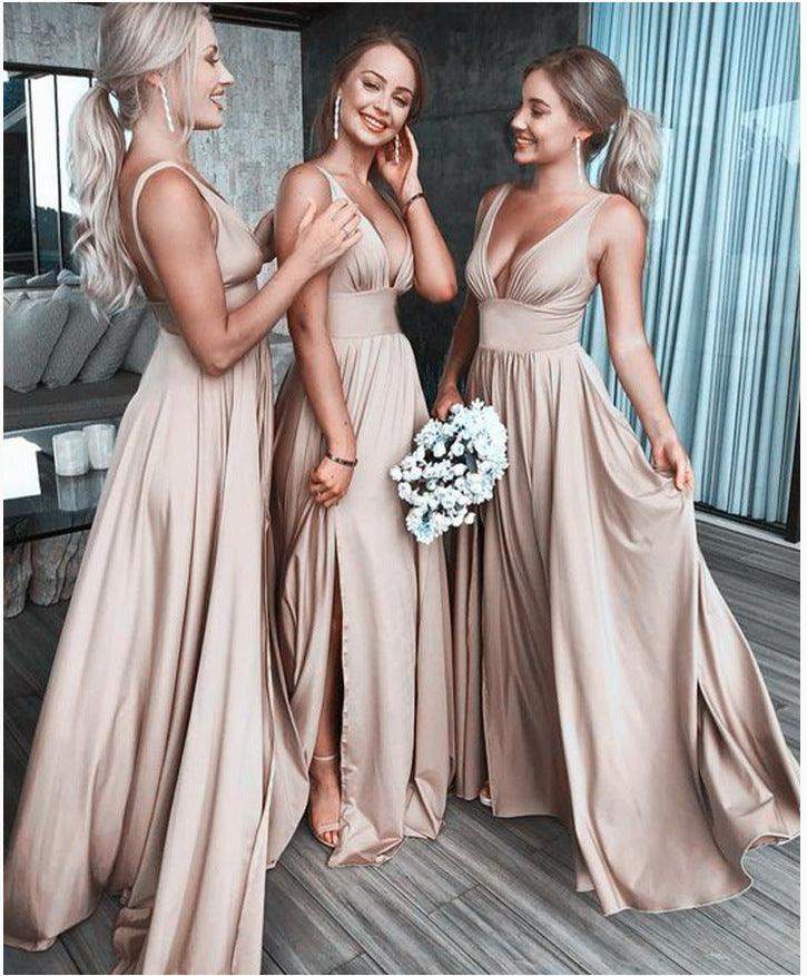 Mermaid bridesmaids dress