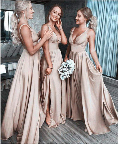 Mermaid bridesmaids dress
