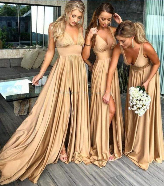 Mermaid bridesmaids dress