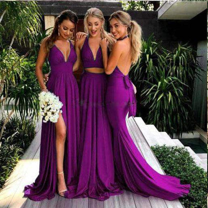 Mermaid bridesmaids dress