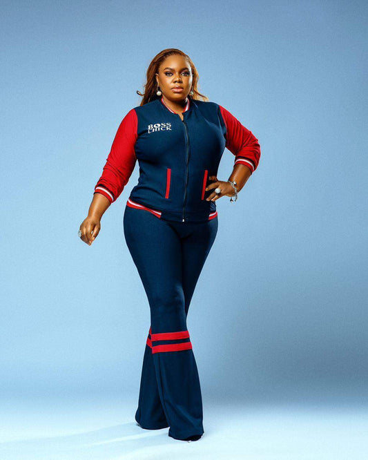 Kaftan Blue two-peice by Jazz Effect