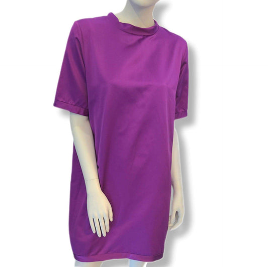 Burberry prorsum fuchsia purple shift dress - vintage luxury, UK 10