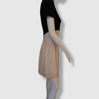 Victoria beckham black & cream dress – UK size 8