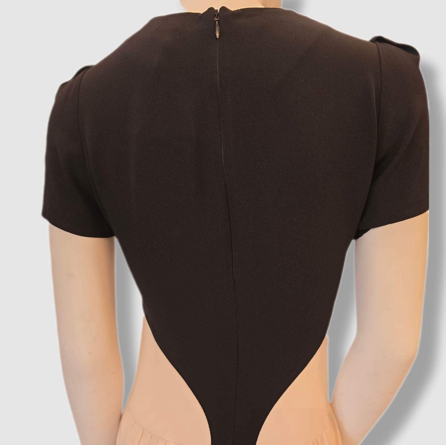 Victoria beckham black & cream dress – UK size 8